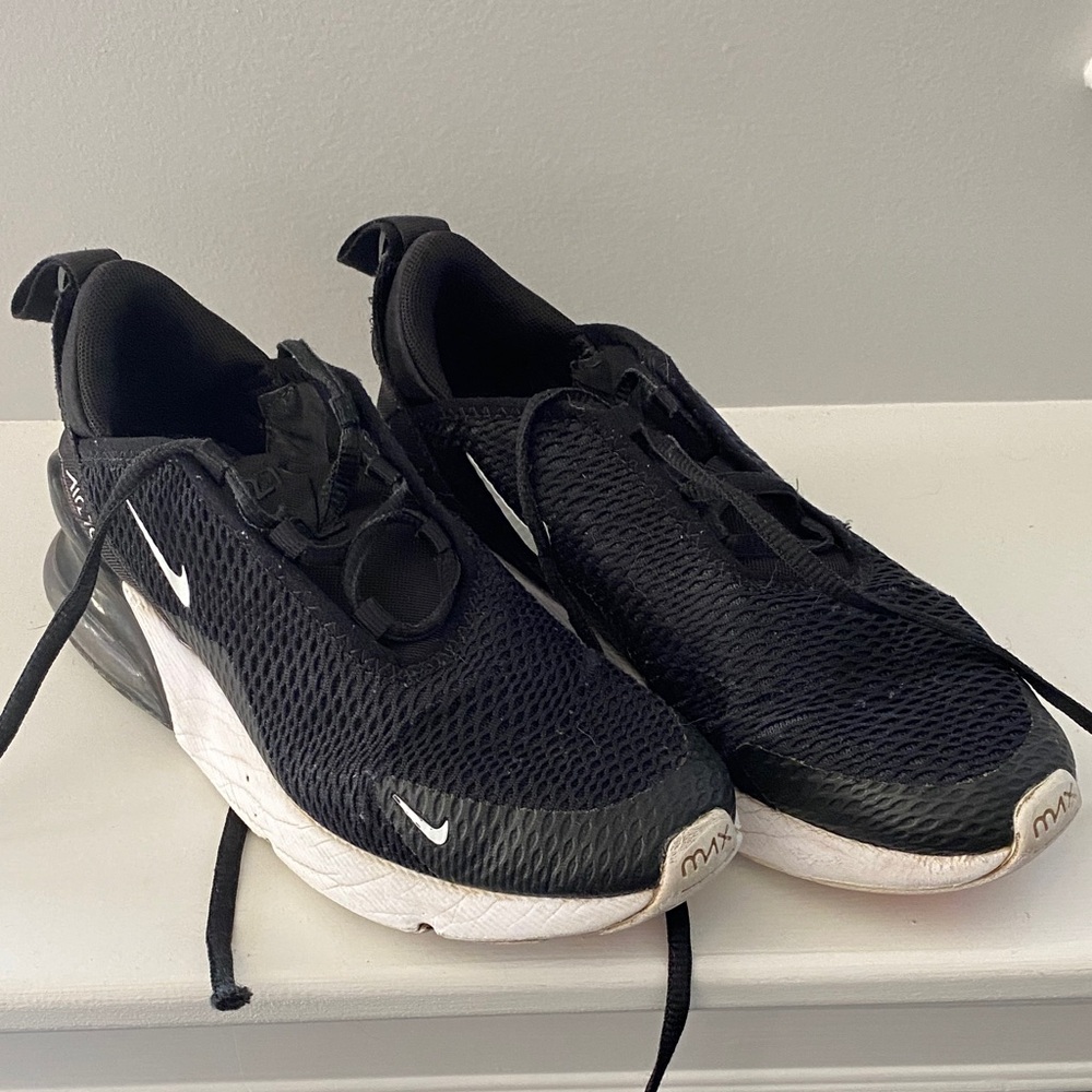 Nike Black and White Air Max Sneakers